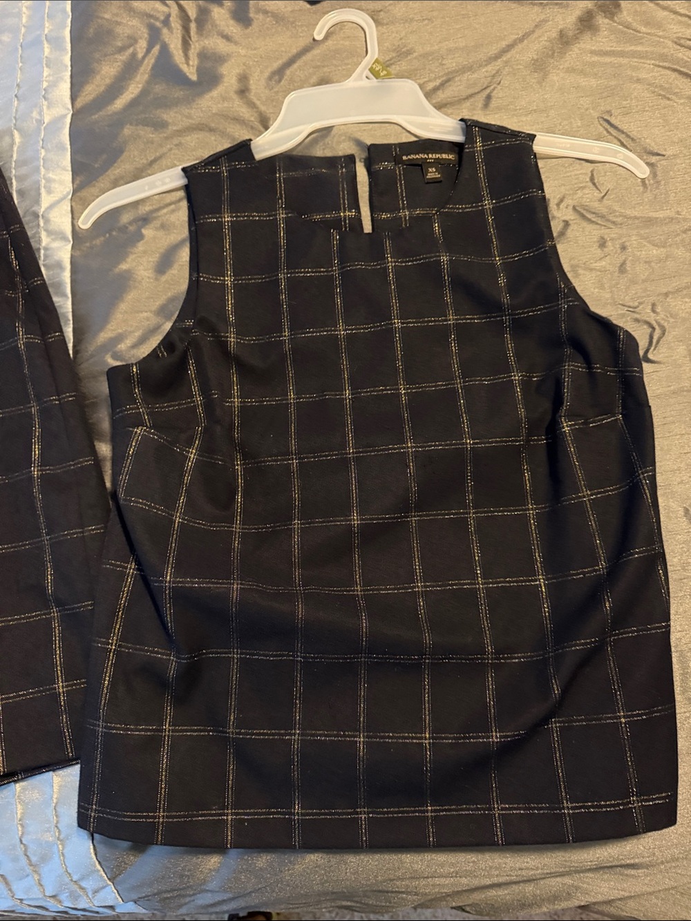 Banana Republic Women’s skirt and top suit.